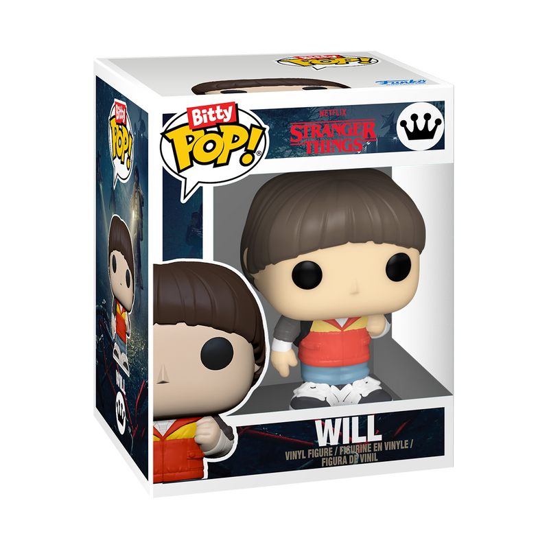 Hopper 4pk Stranger Things Funko Bitty Pop! Vinyl Figures