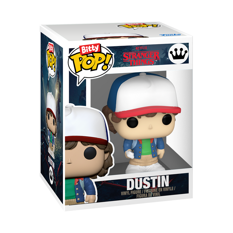 Dustin 4pk Stranger Things Funko Bitty Pop! Vinyl Figures