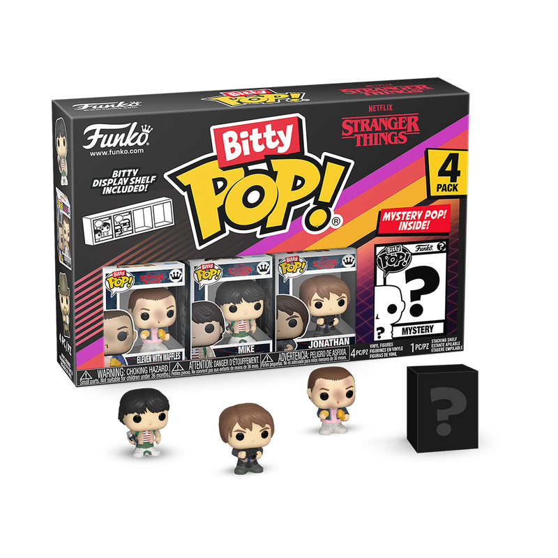 Eleven 4pk Stranger Things Funko Bitty Pop! Vinyl Figures