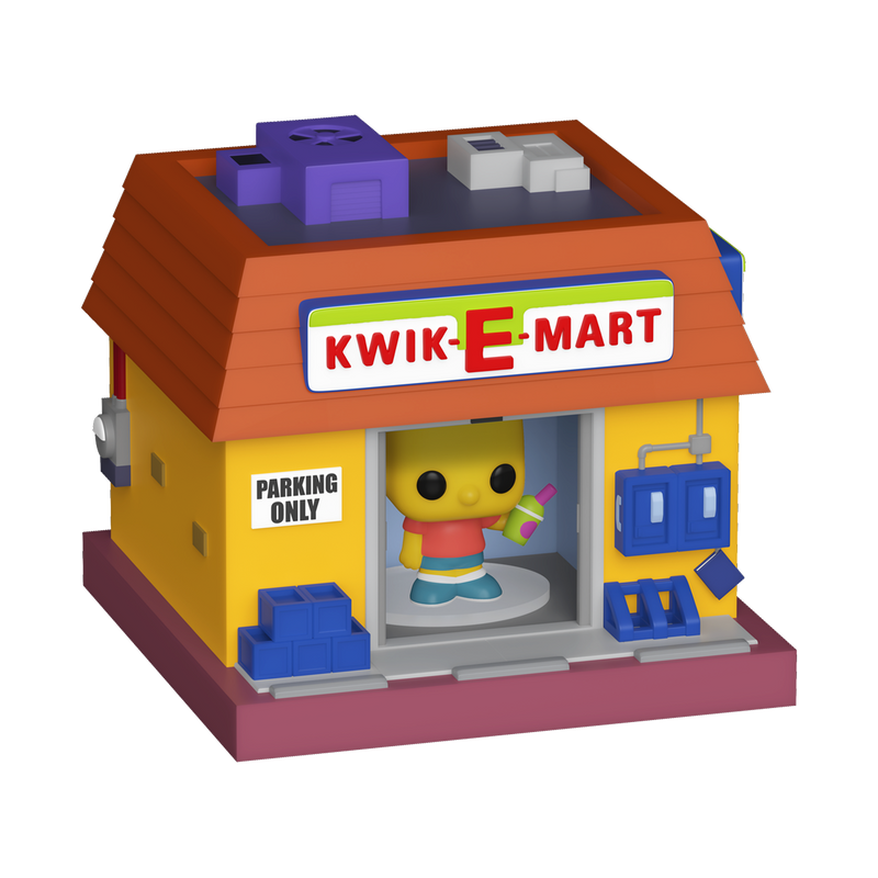 Bart with Kwik-E-Mart The Simpsons Funko Bitty Pop! Towns Vinyl Figure