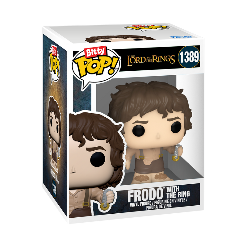 Frodo Baggins with The Shire Lord of the Rings Funko Bitty Pop! Towns Vinyl Figure