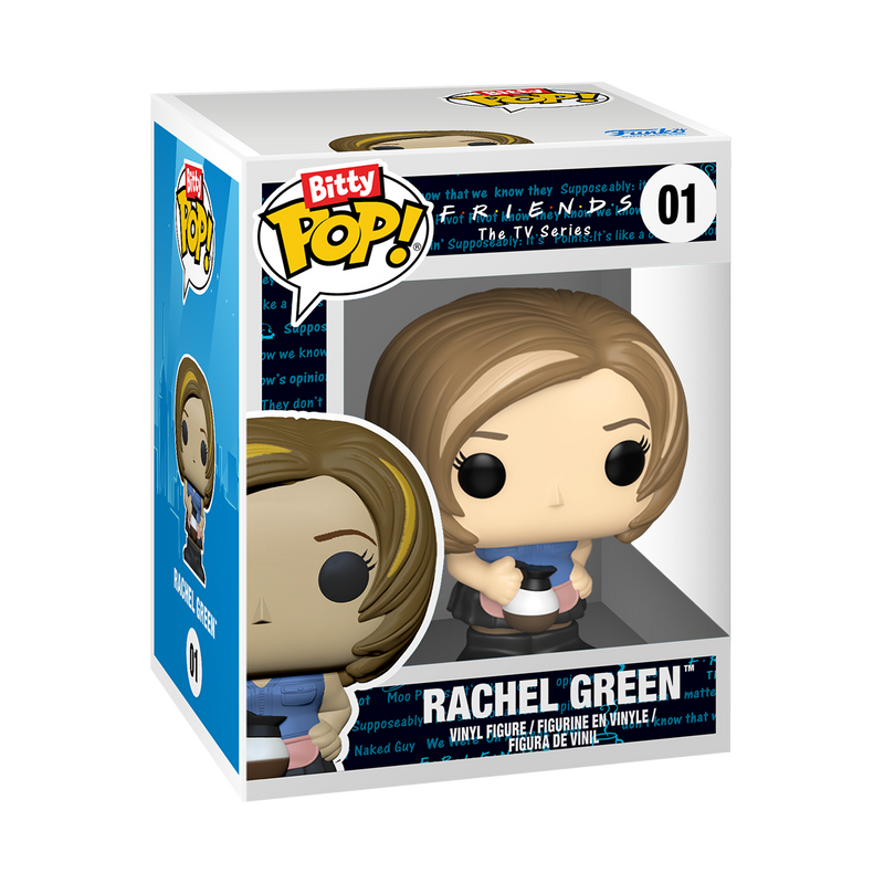 Rachel with Central Perks Friends Funko Bitty Pop! Towns Vinyl Figure