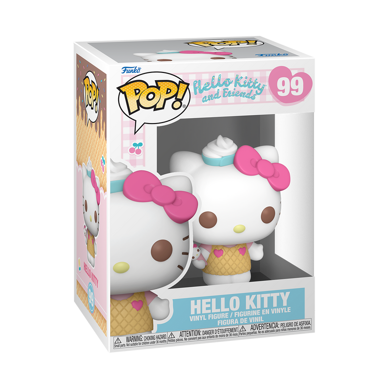 Hello Kitty (Ice Cream) Funko Pop! Sanrio Vinyl Figure Bundle of 5