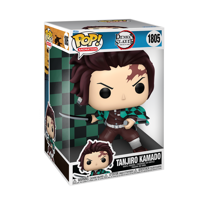 10" Tanjiro Kamado Demon Slayer Funko Pop! Anime Vinyl Figure