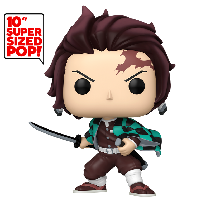 10" Tanjiro Kamado Demon Slayer Funko Pop! Anime Vinyl Figure