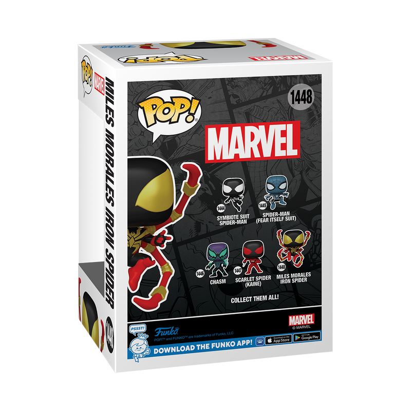 Miles Morales (Iron Spider) Funko Pop! Marvel Vinyl Figure