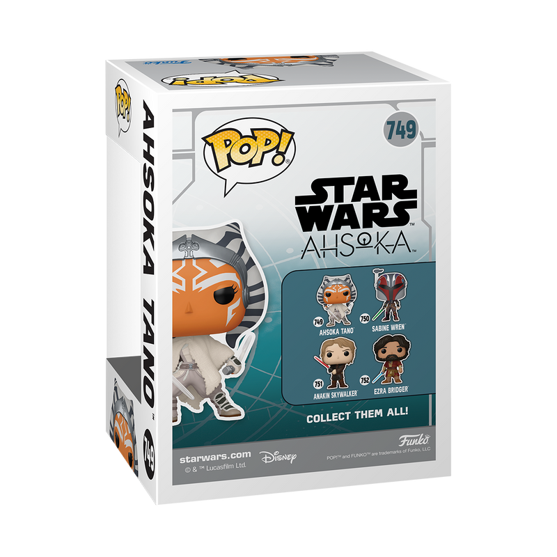 Ahsoka (White Outfit) Funko Pop! Star Wars Vinyl Figure