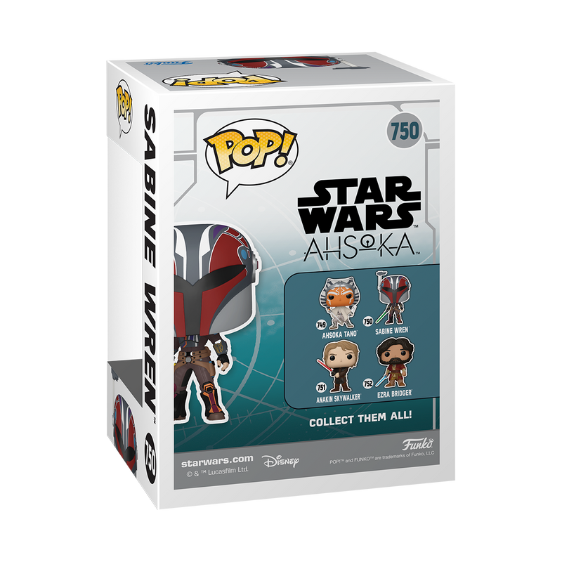 Sabine Wren Ahsoka Funko Pop! Star Wars Vinyl Figure