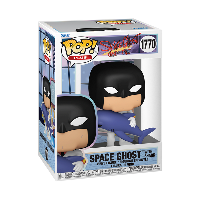 Space Ghost with Shark Funko Pop! Animation Vinyl Figure