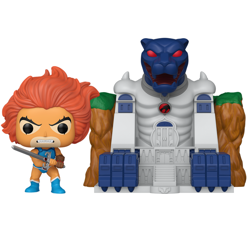 Lion-O with Cat's Lair Thundercats Funko Pop! Towns Vinyl Figure