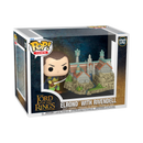 Elrond with Rivendell Lord of the Rings Funko Pop! Towns Vinyl Figure