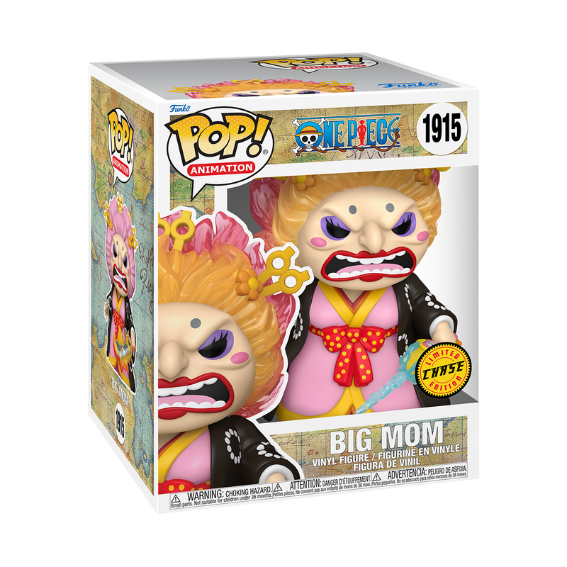 6" Big Mom (Kimono) One Piece Funko Pop! Anime Vinyl Figure Common + Chase Bundle