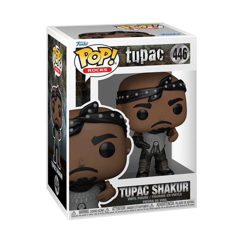 Tupac Shakur (California Love) Funko Pop! Rocks Vinyl Figure