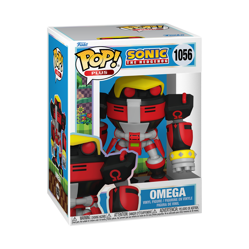 Omega Sonic the Hedgehog Funko Pop! Games Vinyl Figure