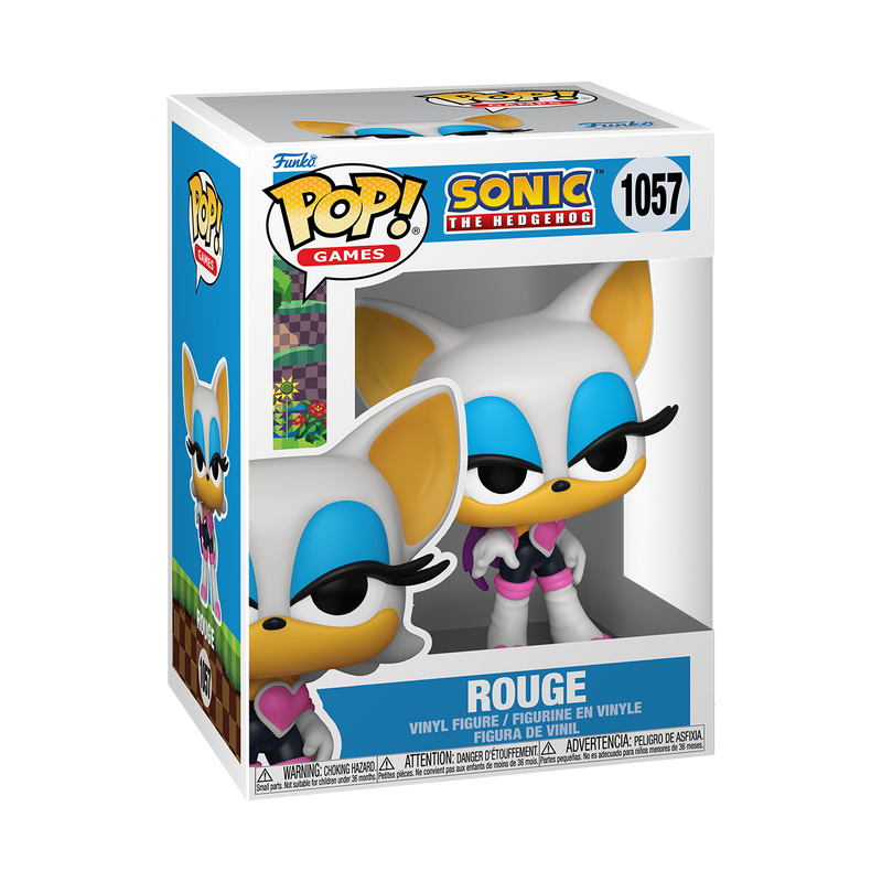 Rouge Sonic the Hedgehog Funko Pop! Games Vinyl Figure