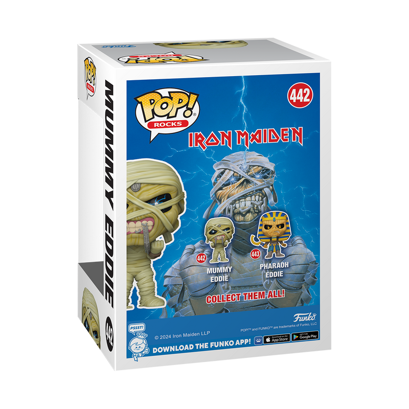 Mummy Eddie Iron Maiden Funko Pop! Rocks Vinyl Figure