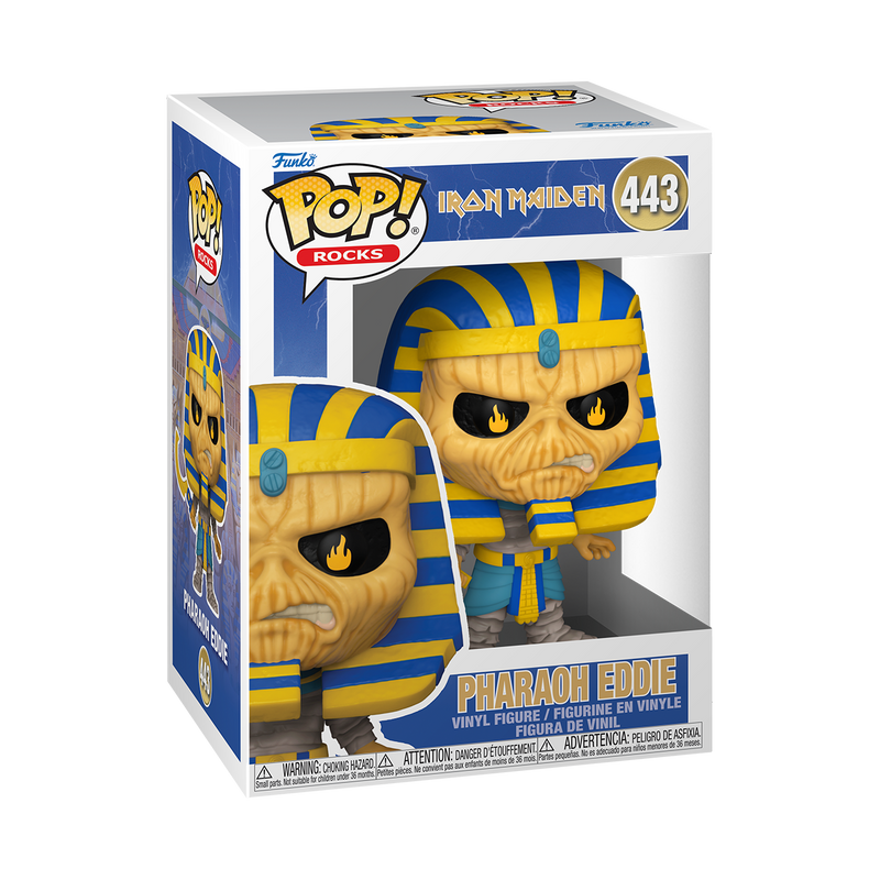 Pharaoh Eddie Iron Maiden Funko Pop! Rocks Vinyl Figure