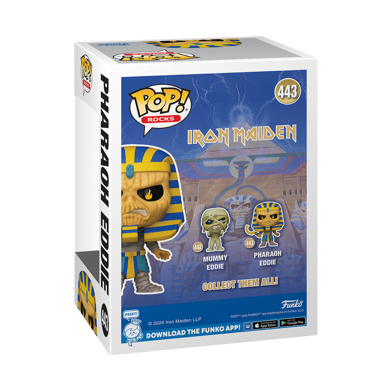 Pharaoh Eddie Iron Maiden Funko Pop! Rocks Vinyl Figure