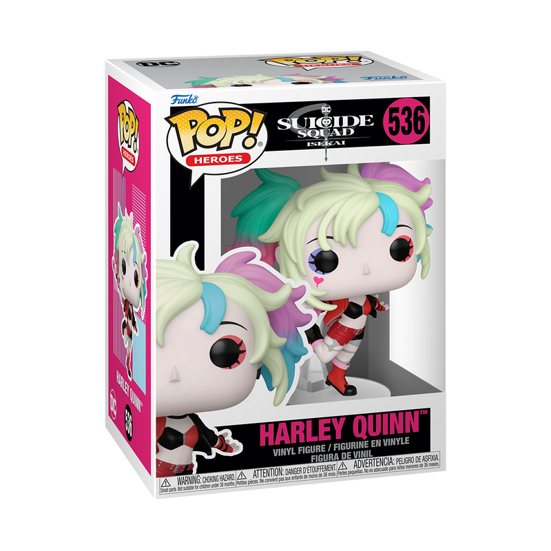 Suicide Squad Isekai Funko Pop! DC Comics Vinyl Figure Bundle of 4