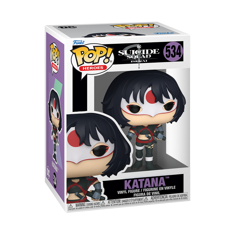 Katana Suicide Squad Isekai Funko Pop! DC Comics Vinyl Figure