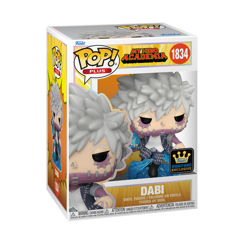 Dabi My Hero Academia Funko Pop! Anime Vinyl Figure Common + Chase Bundle