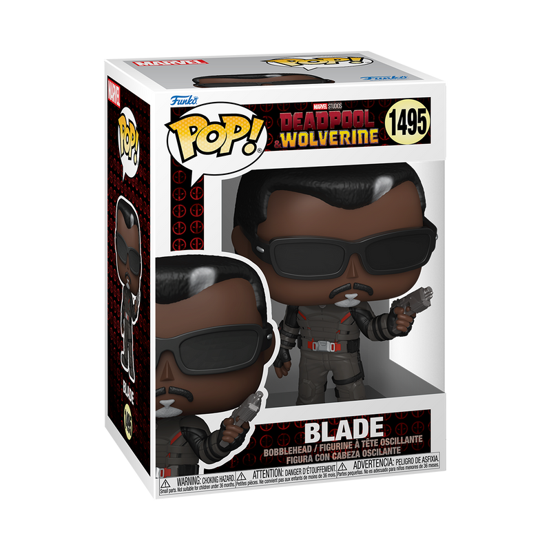 Blade Deadpool & Wolverine Funko Pop! Marvel Vinyl Figure