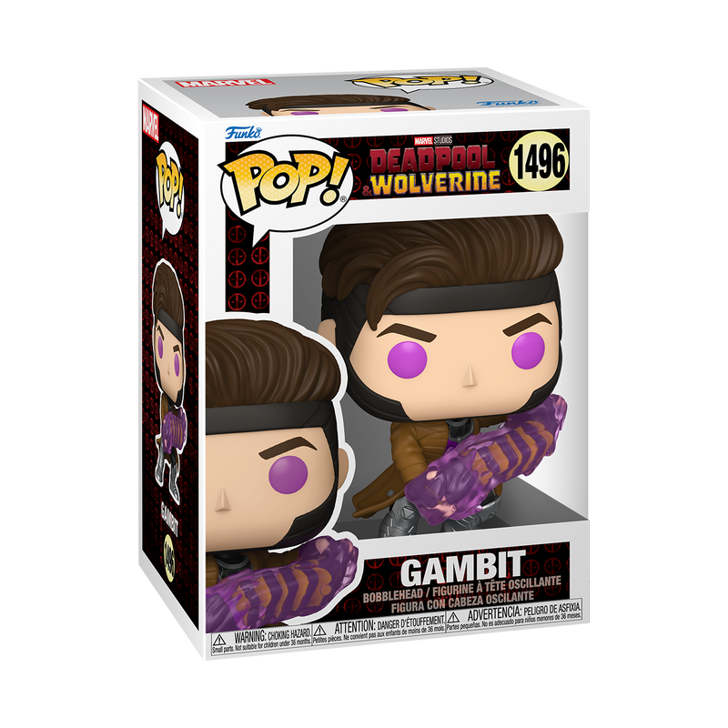 Gambit Deadpool & Wolverine Funko Pop! Marvel Vinyl Figure