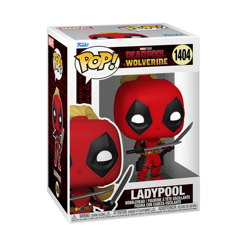 Ladypool Deadpool & Wolverine Funko Pop! Marvel Vinyl Figure