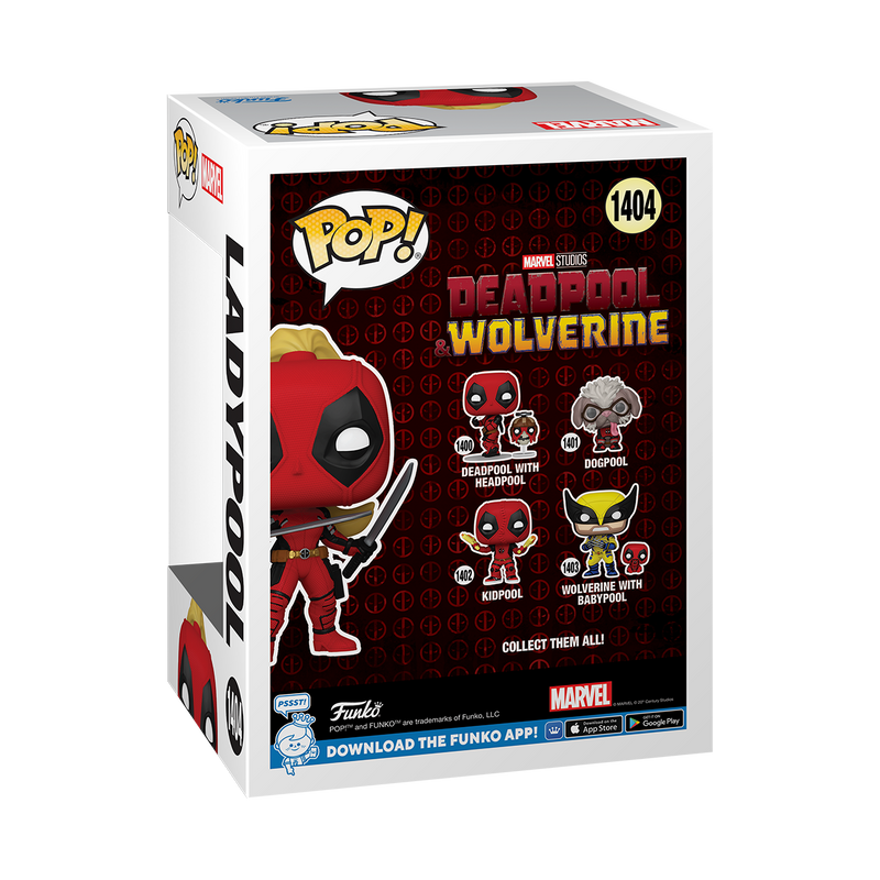 Ladypool Deadpool & Wolverine Funko Pop! Marvel Vinyl Figure