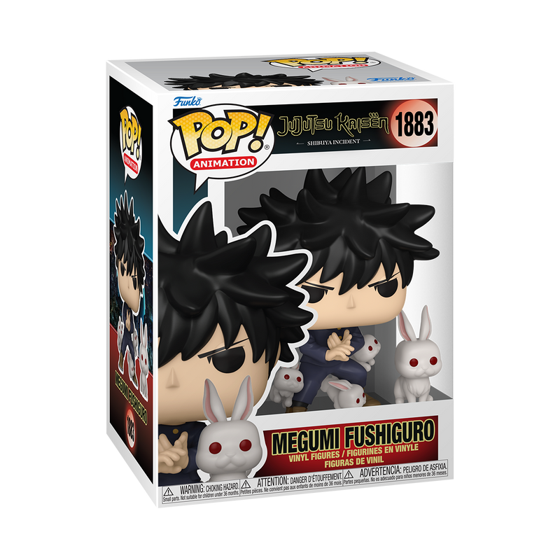 Megumi with Rabbits Jujutsu Kaisen Funko Pop! Anime Vinyl Figure