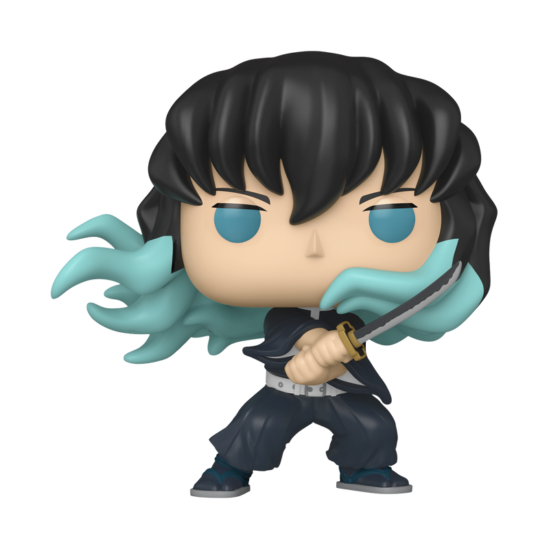 Muichiro Tokito (Attack) Demon Slayer Funko Pop! Anime Vinyl Figure Common + Chase Bundle