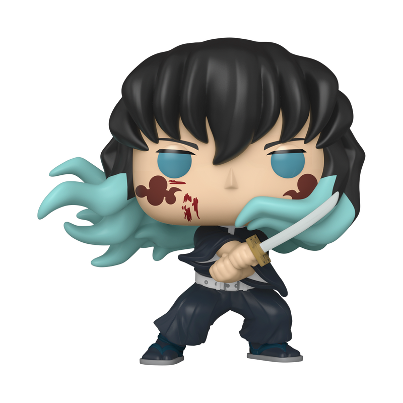 Muichiro Tokito (Attack) Demon Slayer Funko Pop! Anime Vinyl Figure Common + Chase Bundle