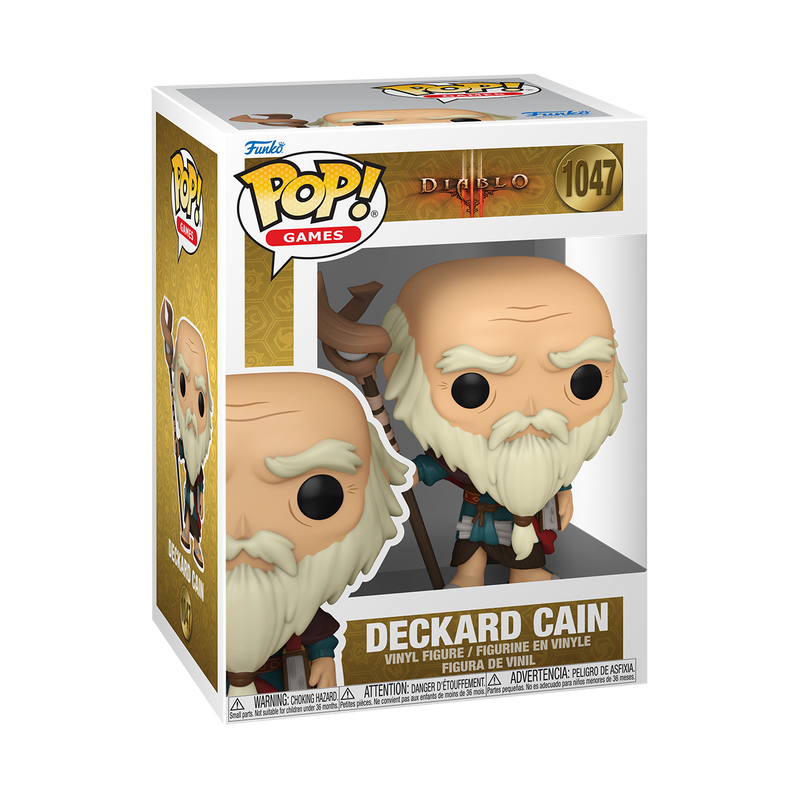 Deckard Cain Diablo 3 Funko Pop! Games Vinyl Figure