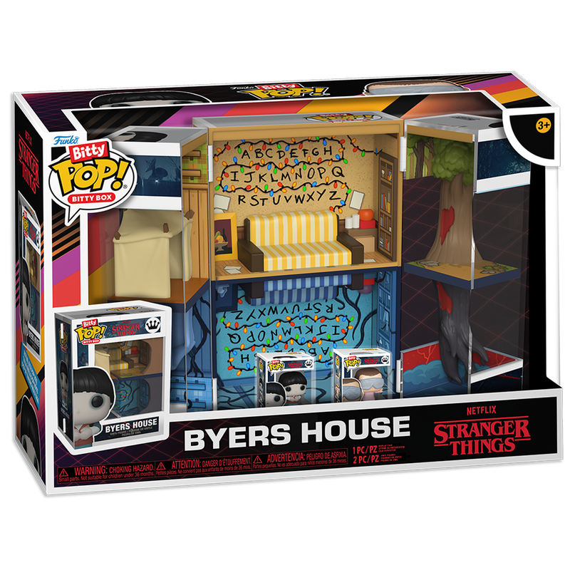 Byers House Stranger Things Funko Bitty Pop! Box Display Set