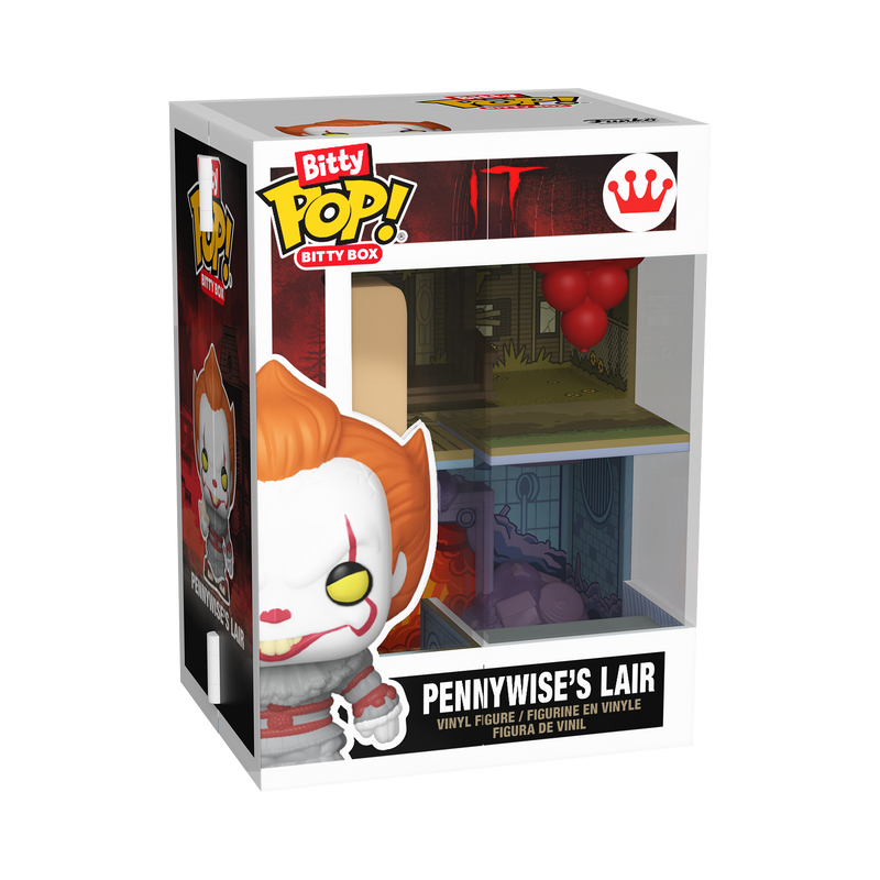 Pennywise's Lair IT Funko Bitty Pop! Box Display Set