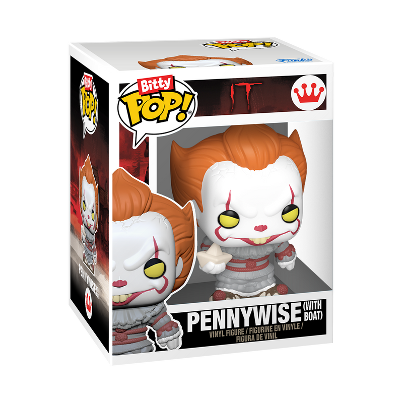 Pennywise's Lair IT Funko Bitty Pop! Box Display Set