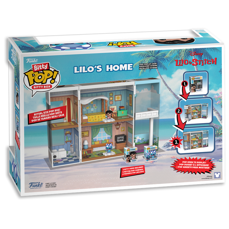 Lilo's Home Lilo & Stitch Funko Bitty Pop! Box Display Set