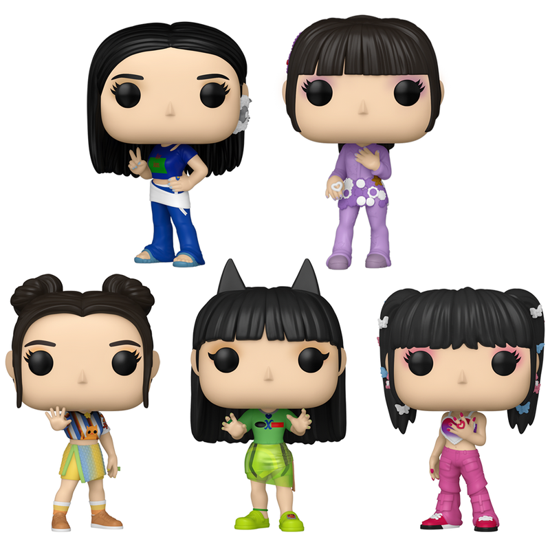 New Jeans Funko Pop! Rocks Vinyl Figure Bundle of 5