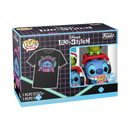 Gamer Stitch with Frog Lilo & Stitch Disney Funko Pop! & Tee Box