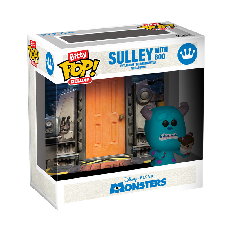 Sulley with Boo Monsters Inc Funko Bitty Pop! Deluxe Vinyl Figure