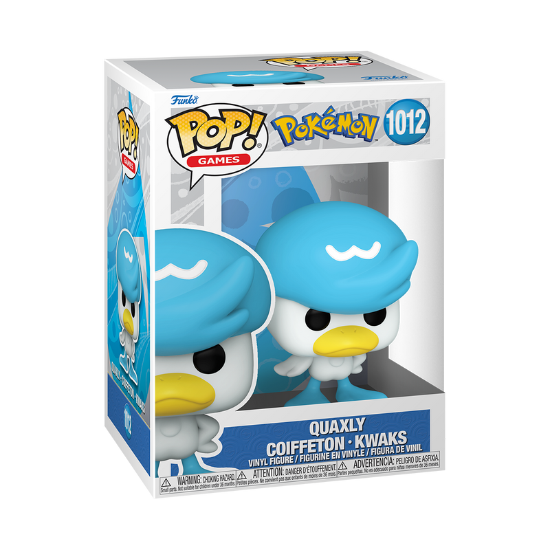 Quaxly Pokemon Funko Pop! Games Vinyl Figure