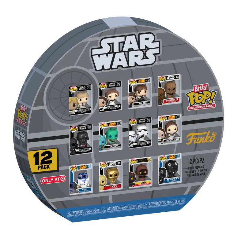 A New Hope 12pk Star Wars Funko Bitty Pop! Vinyl Figures