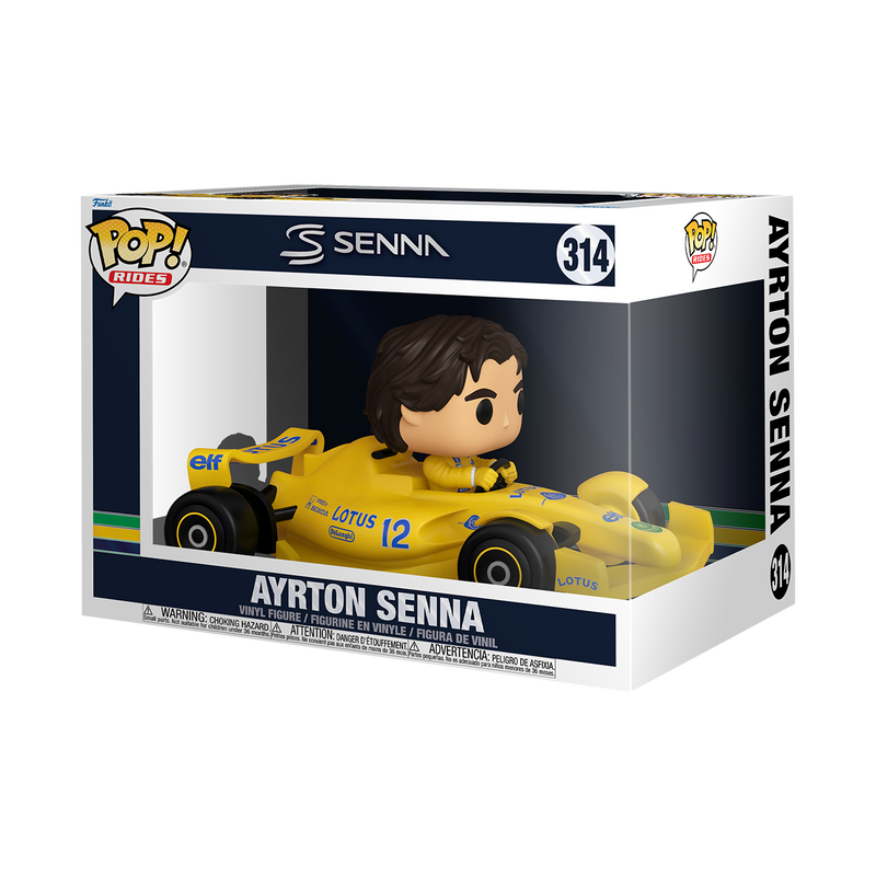 Ayrton Senna Lotus Formula 1 Funko Pop! Ride Vinyl Figure