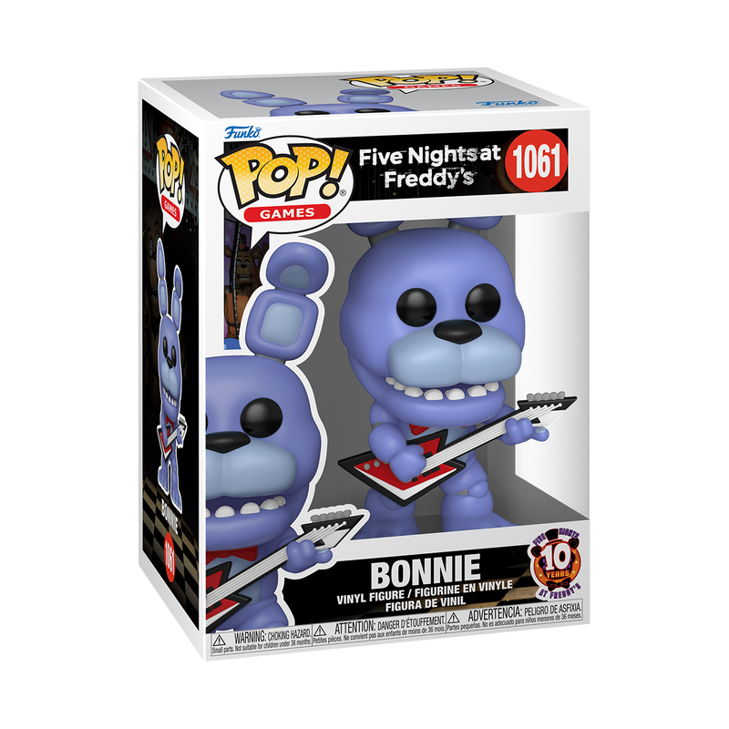 Five Nights at Freddy's 10 Years Funko Pop! Games Vinyl Figure Bundle of 4