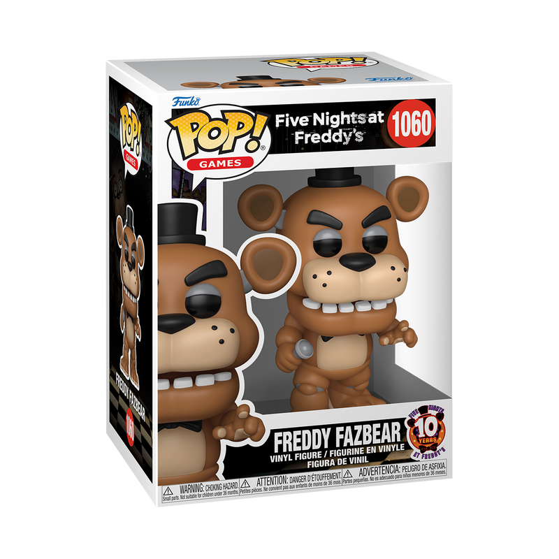 Five Nights at Freddy's 10 Years Funko Pop! Games Vinyl Figure Bundle of 4