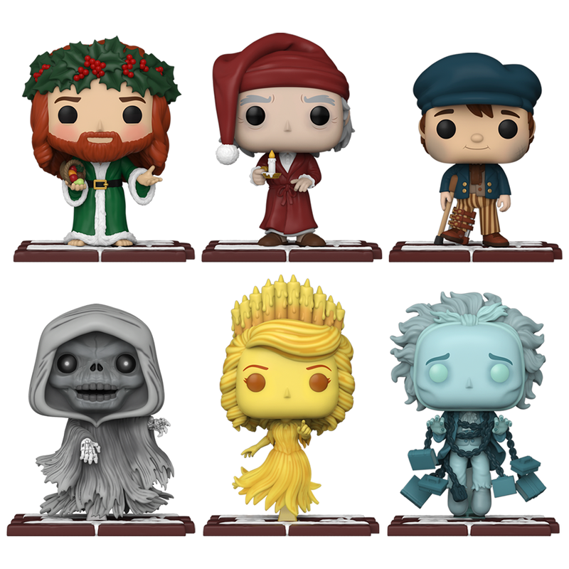 A Christmas Carol Funko Pop! Books Vinyl Figure Bundle of 6