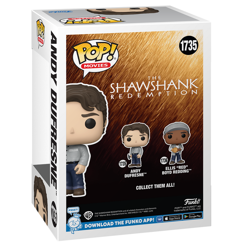 Andy Dufresne The Shawshank Redemption Funko Pop! Movies Vinyl Figure