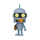Bender Futurama Funko Pop! Animation Vinyl Figure Common + Chase Bundle