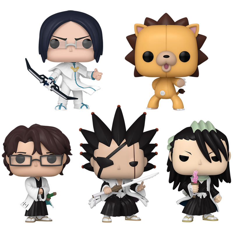 Bleach Funko Pop! Anime Vinyl Figure Bundle of 5