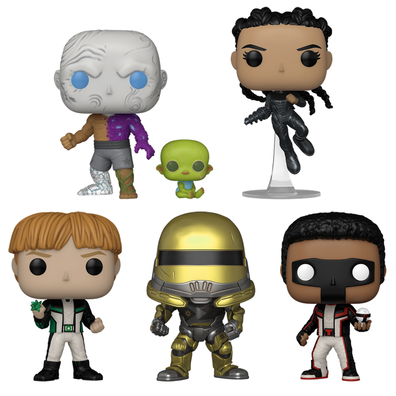 Superman (2025) Funko Pop! DC Comics Vinyl Figure Bundle of 5